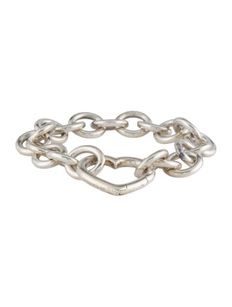 Tiffany & Co. Open Heart Clasp Bracelet