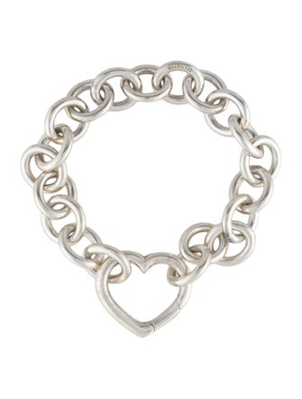Tiffany & Co. Open Heart Clasp Bracelet