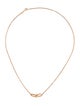 Tiffany & Co. 18K Small Double Link Pendant