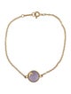 Tiffany & Co. 18K Amethyst Olive Leaf Station Bracelet