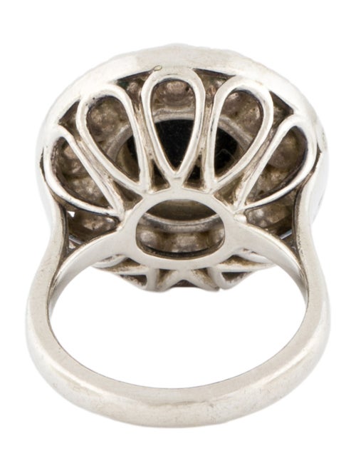 Tiffany & Co. Pearl & Onyx Ziegfeld Ring