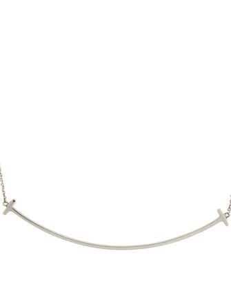 Tiffany & Co. T Smile Large Pendant Necklace