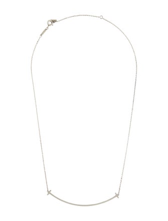 Tiffany & Co. T Smile Large Pendant Necklace