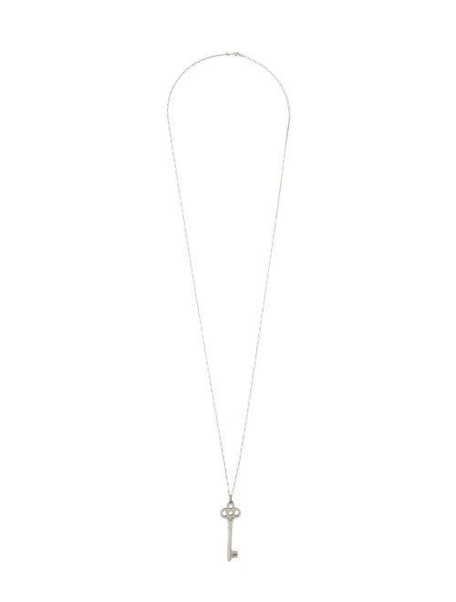 Tiffany & Co. Large Crown Key Pendant Necklace