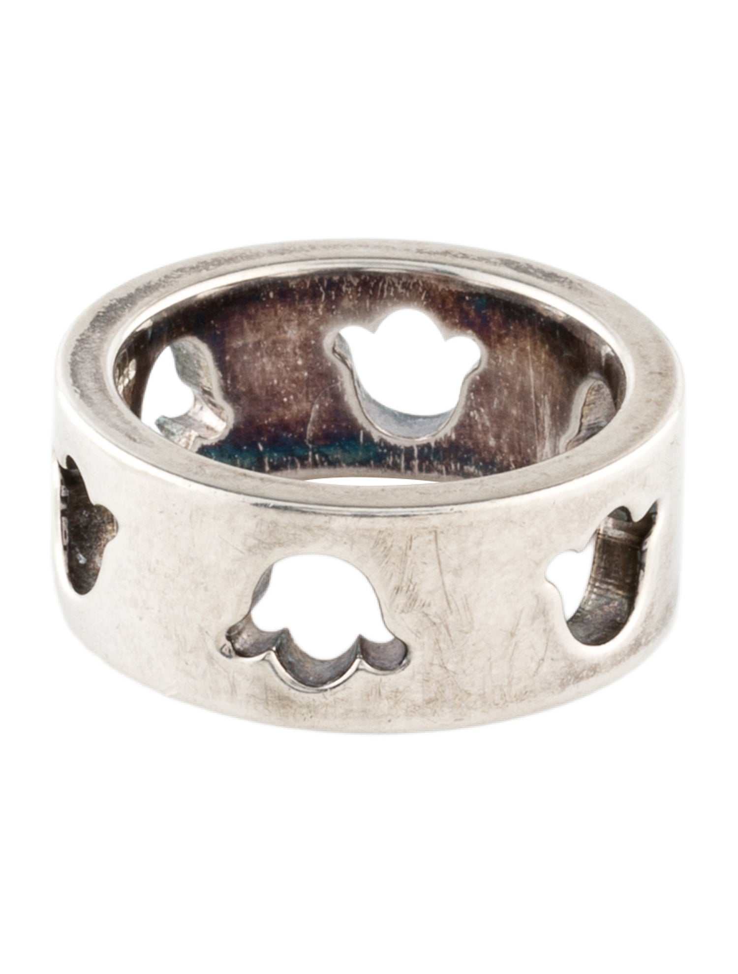 Tiffany & Co. Vintage Tulip Stencil Band