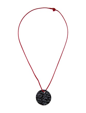 Tiffany & Co. Notes Pendant Necklace