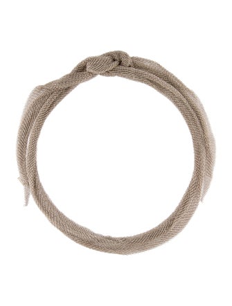 Tiffany & Co. Mesh Scarf Necklace