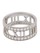 Tiffany & Co. 18K Diamond Atlas Open Band