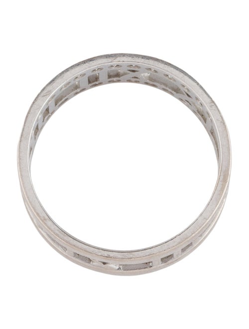 Tiffany & Co. 18K Diamond Atlas Open Band