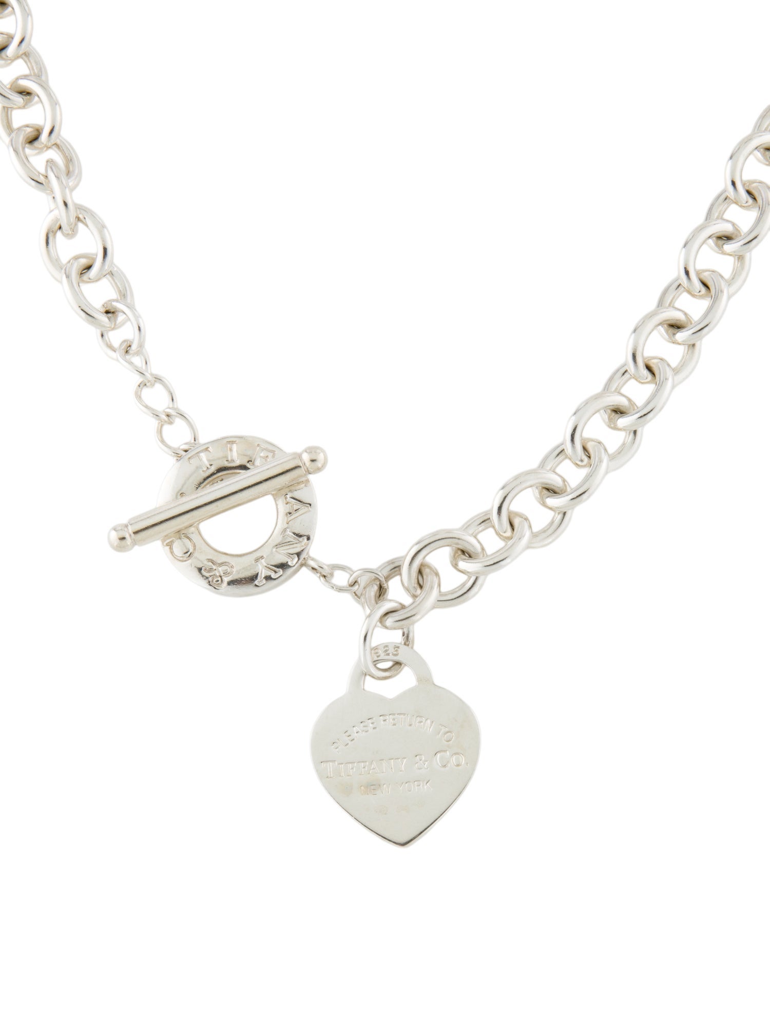 Tiffany & Co. Heart Tag Toggle Necklace