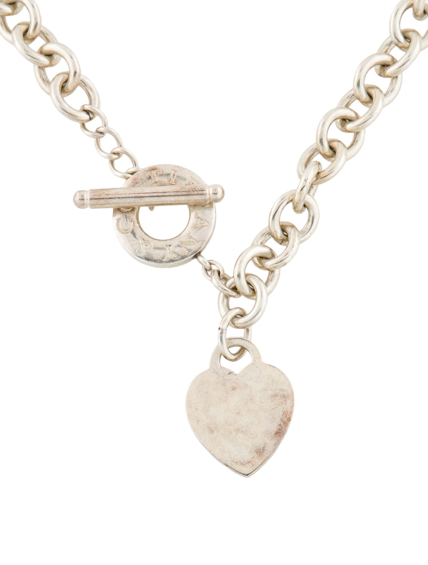 Tiffany & Co. Heart Tag Toggle Necklace