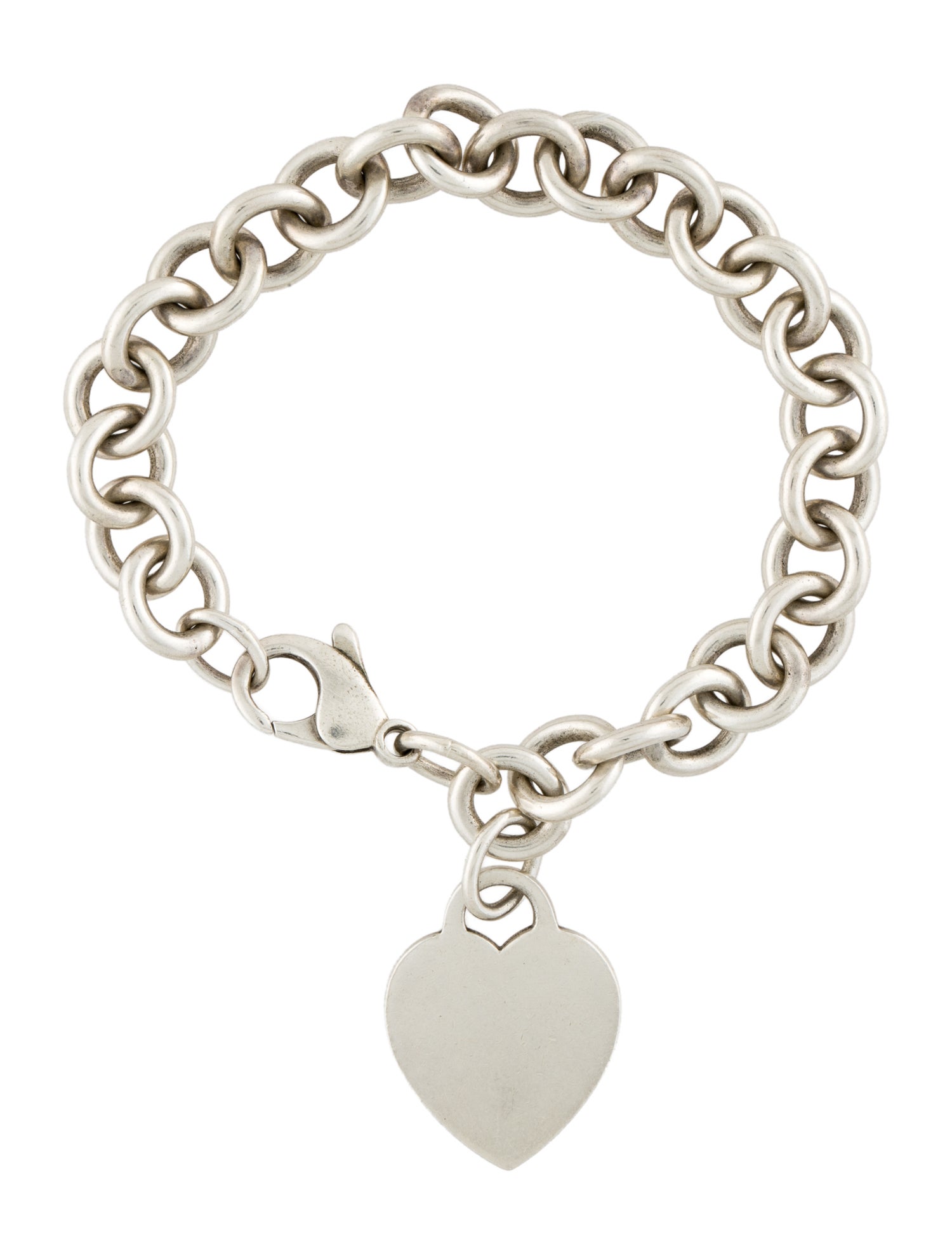 Tiffany & Co. Heart Tag Charm Bracelet