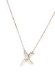 Tiffany & Co. Diamond Graffiti X Pendant Necklace
