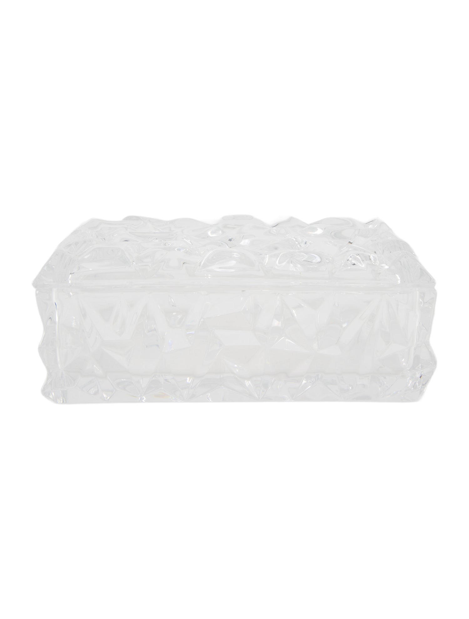 Tiffany & Co. Rock-Cut Crystal Box
