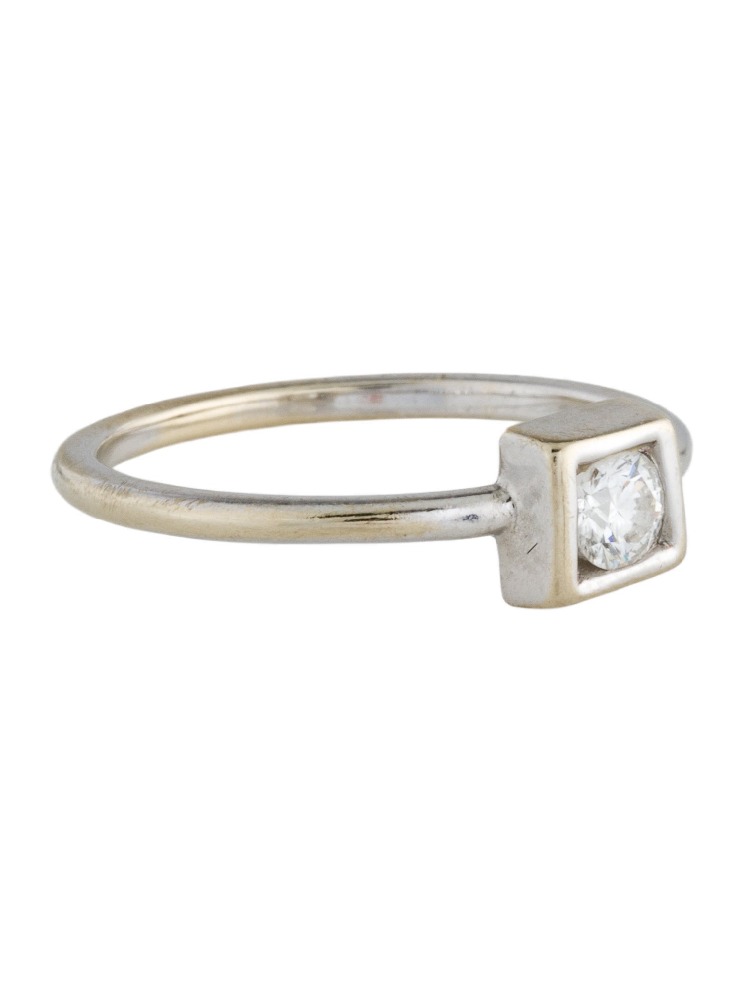 Tiffany & Co. 18K Diamond Torque Ring