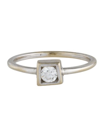 Tiffany & Co. 18K Diamond Torque Ring