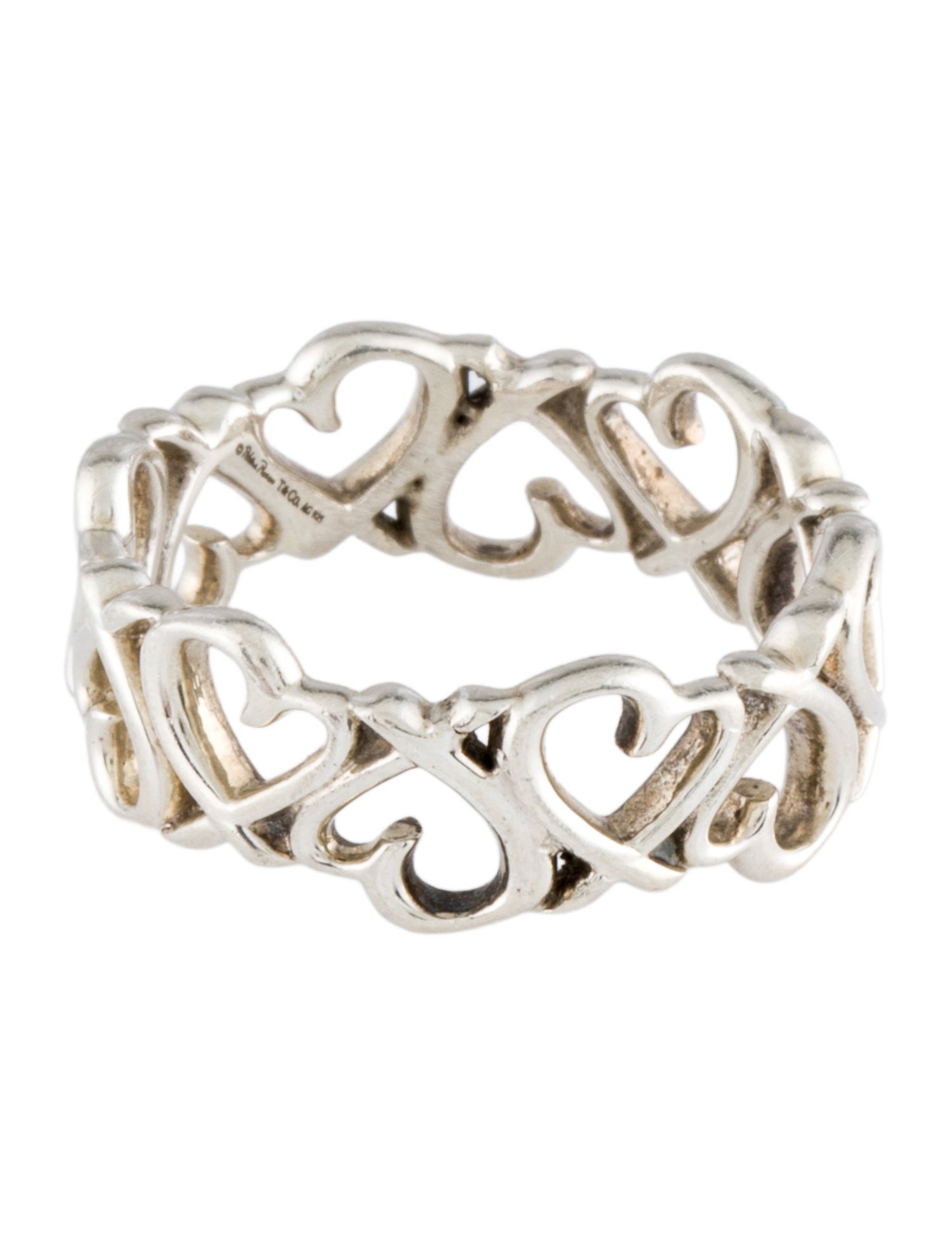 Tiffany & Co. Loving Hearts Eternity Band