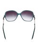 Tiffany & Co. Oversize Gradient Sunglasses