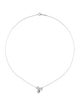 Tiffany & Co. Diamond Paper Flowers Pendant Necklace
