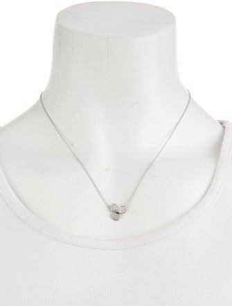 Tiffany & Co. Diamond Paper Flowers Pendant Necklace