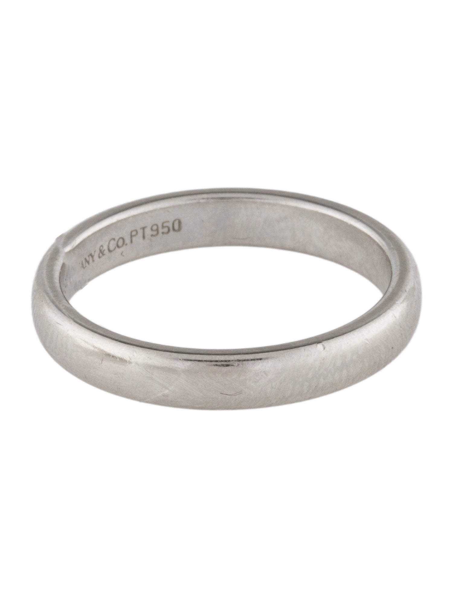 Tiffany & Co. Platinum Forever Wedding Band Ring