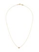 Tiffany & Co. 18K Diamonds by the Yard Single Diamond Pendant Necklace