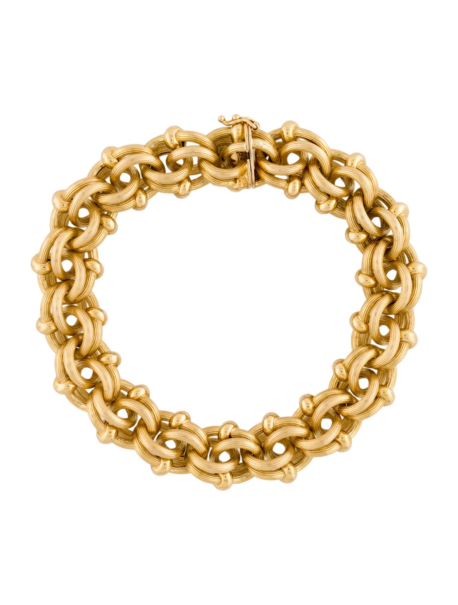 Tiffany & Co. Vintage 18K Link Bracelet