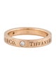 Tiffany & Co. 18K Diamond T&CO. Band
