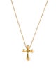 Tiffany & Co. 18K Cross Pendant Necklace