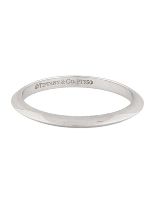 Tiffany & Co. Platinum Knife Edge Band Ring