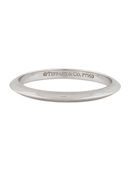 Tiffany & Co. Platinum Knife Edge Band Ring