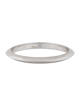 Tiffany & Co. Platinum Knife Edge Band Ring
