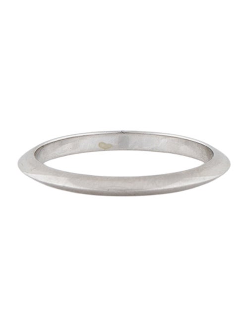 Tiffany & Co. Platinum Knife Edge Band Ring
