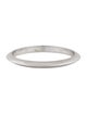 Tiffany & Co. Platinum Knife Edge Band Ring