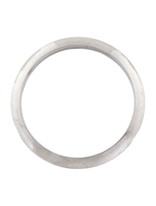 Tiffany & Co. Platinum Knife Edge Band Ring