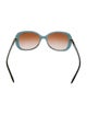 Tiffany & Co. Oversize Gradient Sunglasses