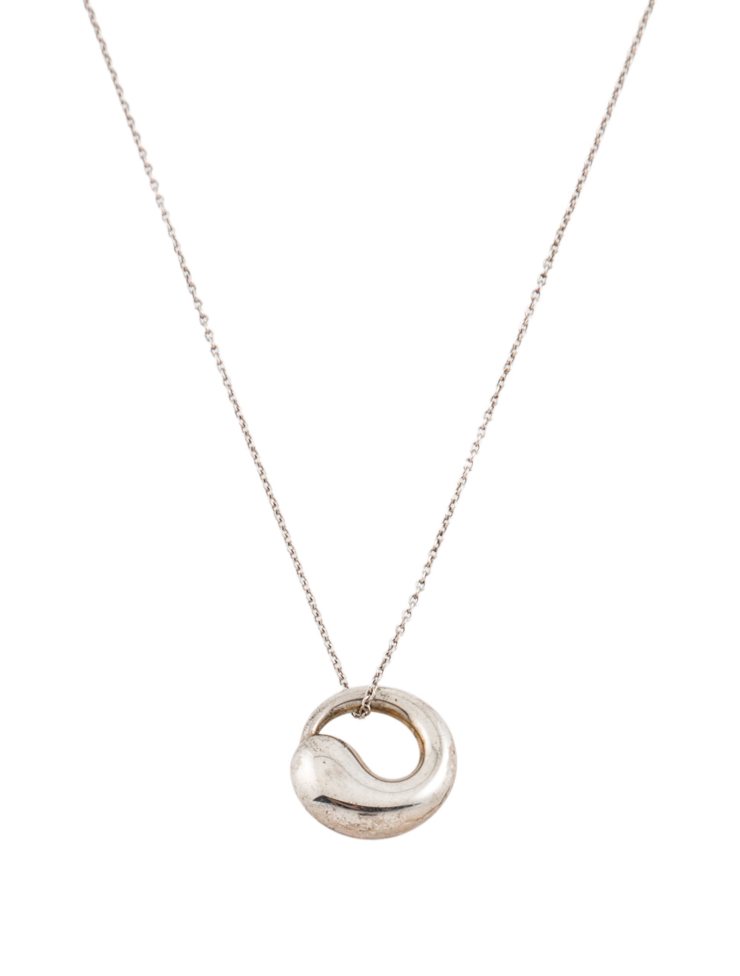 Tiffany & Co. Eternal Circle Pendant Necklace