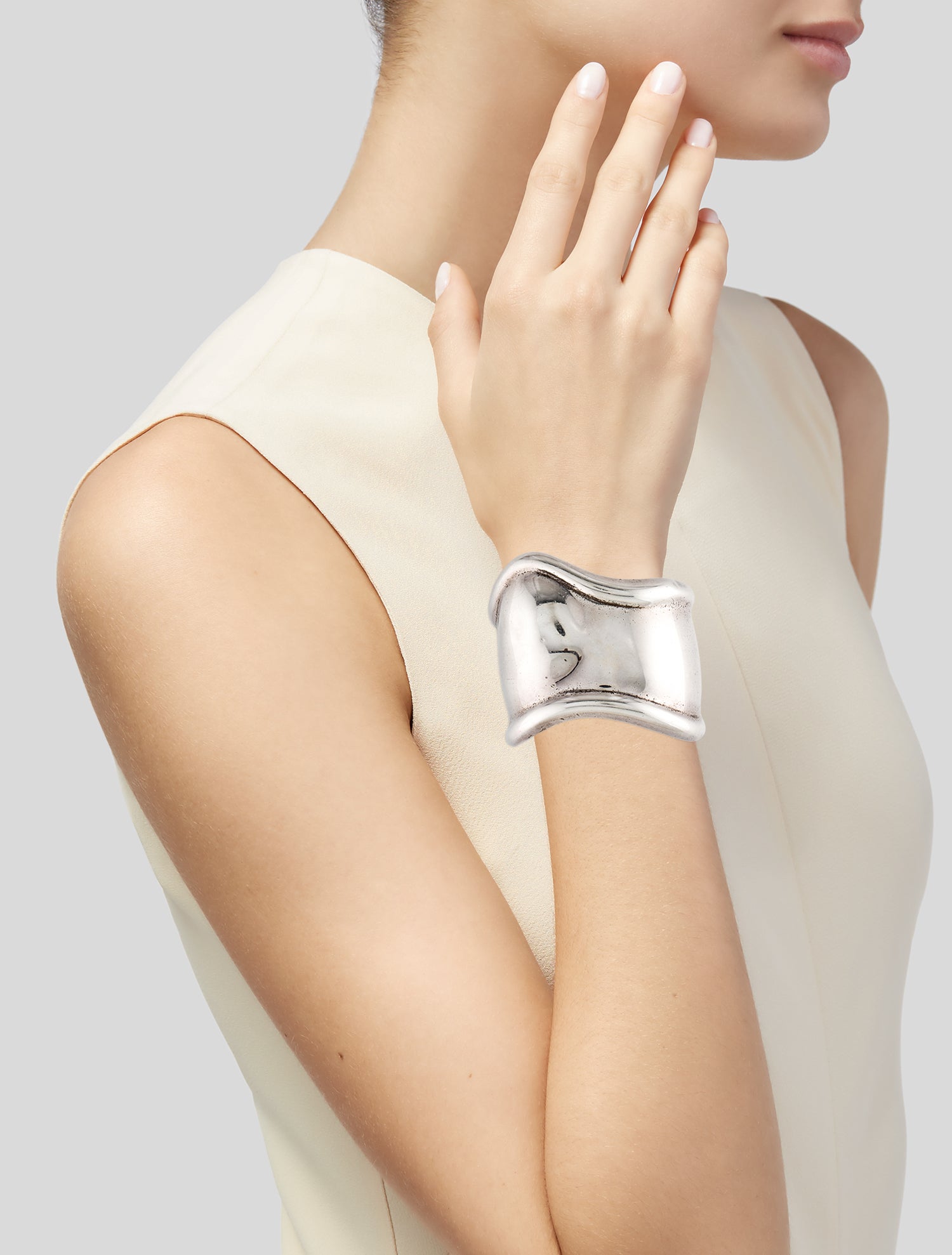 Tiffany & Co. Vintage Medium Left Bone Cuff