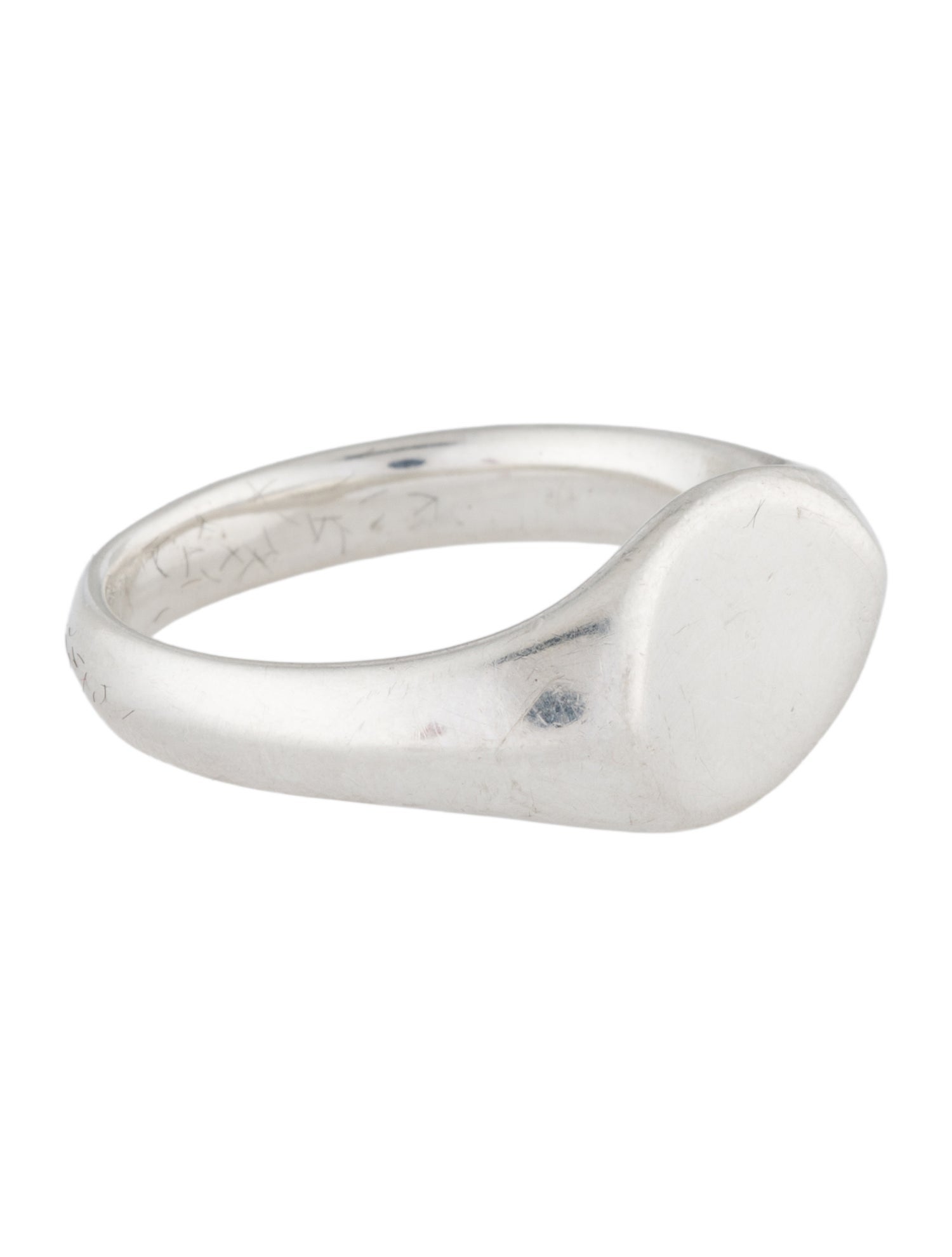 Tiffany & Co. Concave Signet Ring