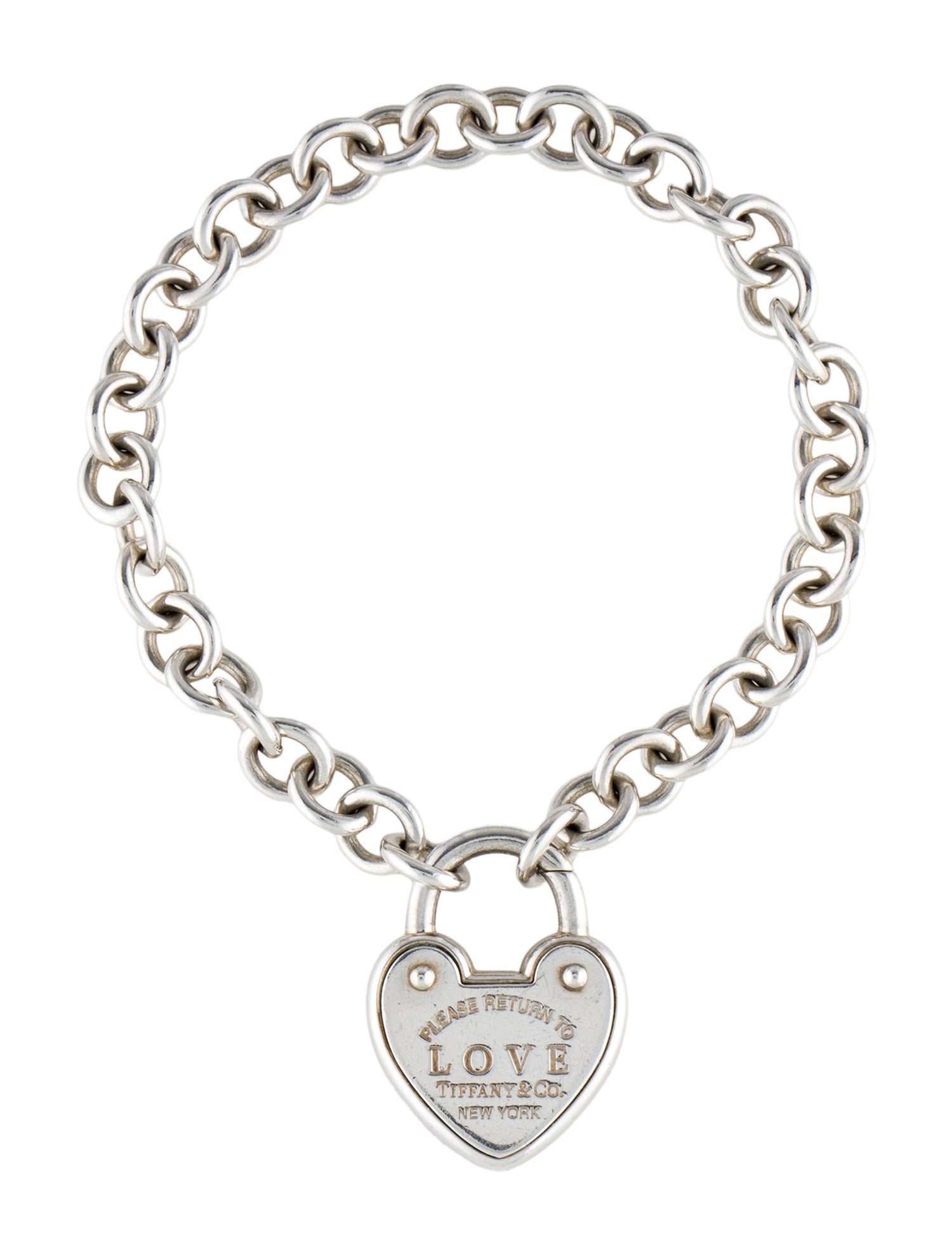 Tiffany & Co. Love Lock Bracelet