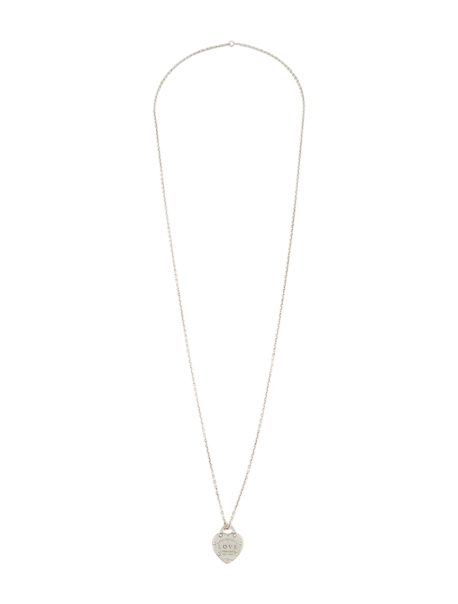 Tiffany & Co. Love Pendant Long Necklace