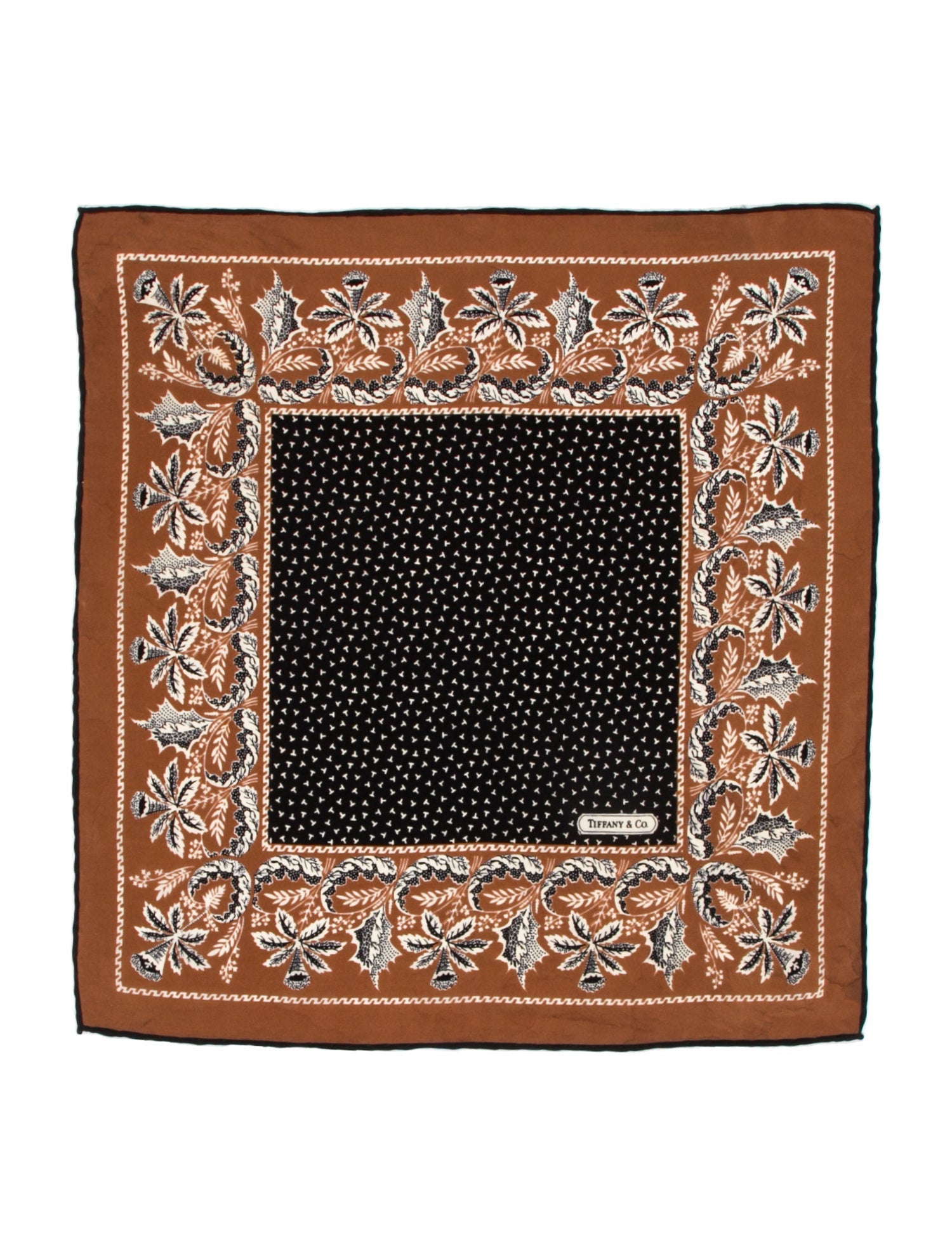 Tiffany & Co. Silk Printed Scarf