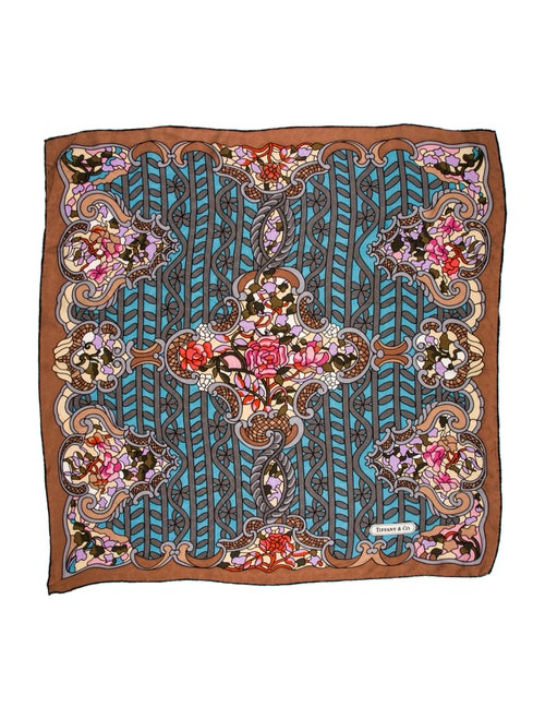 Tiffany & Co. Silk Printed Scarf