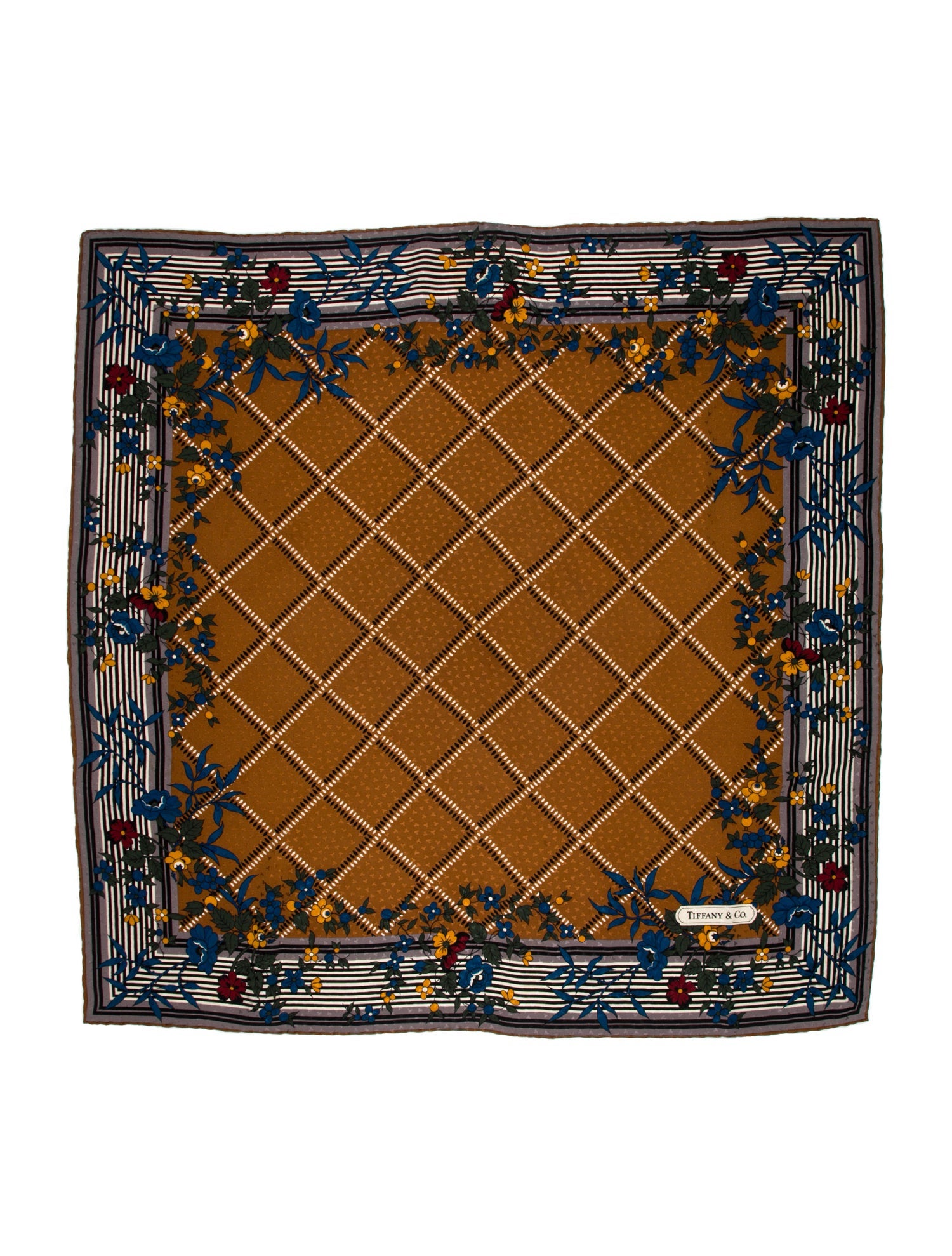 Tiffany & Co. Silk Printed Scarf