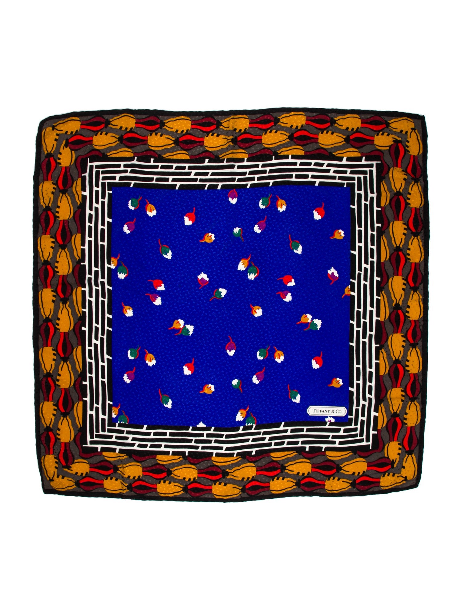 Tiffany & Co. Silk Printed Scarf