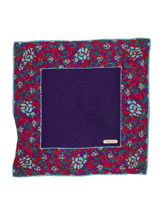 Tiffany & Co. Silk Printed Scarf