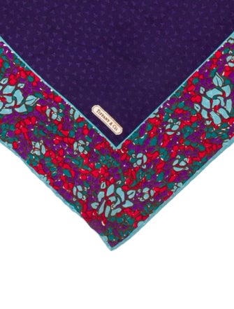 Tiffany & Co. Silk Printed Scarf