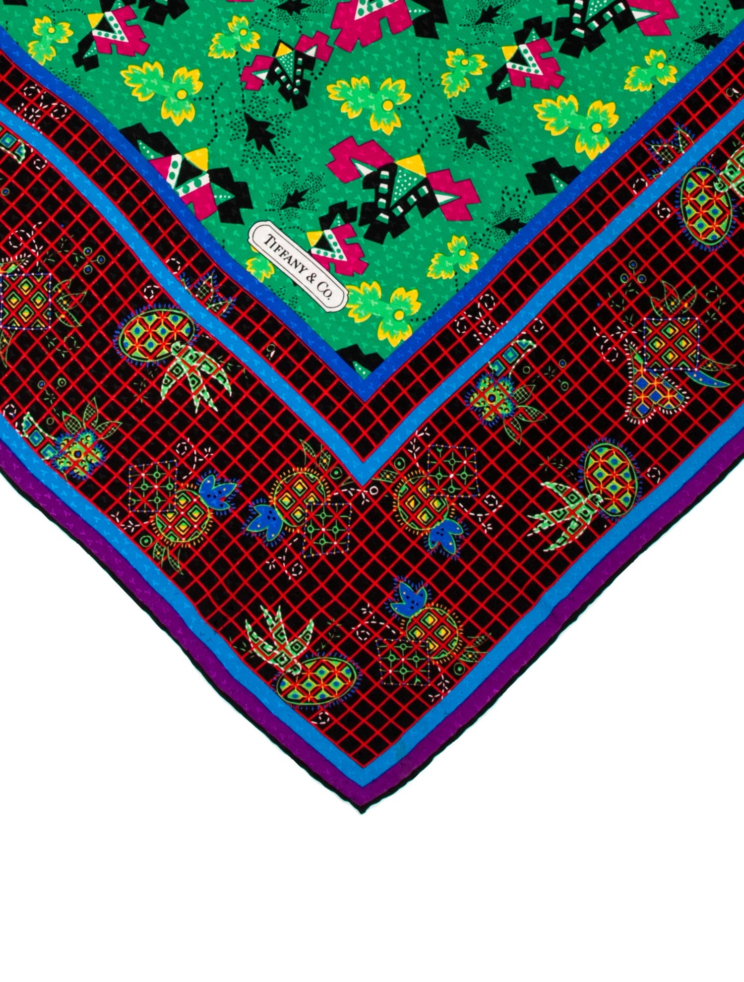 Tiffany & Co. Silk Printed Scarf