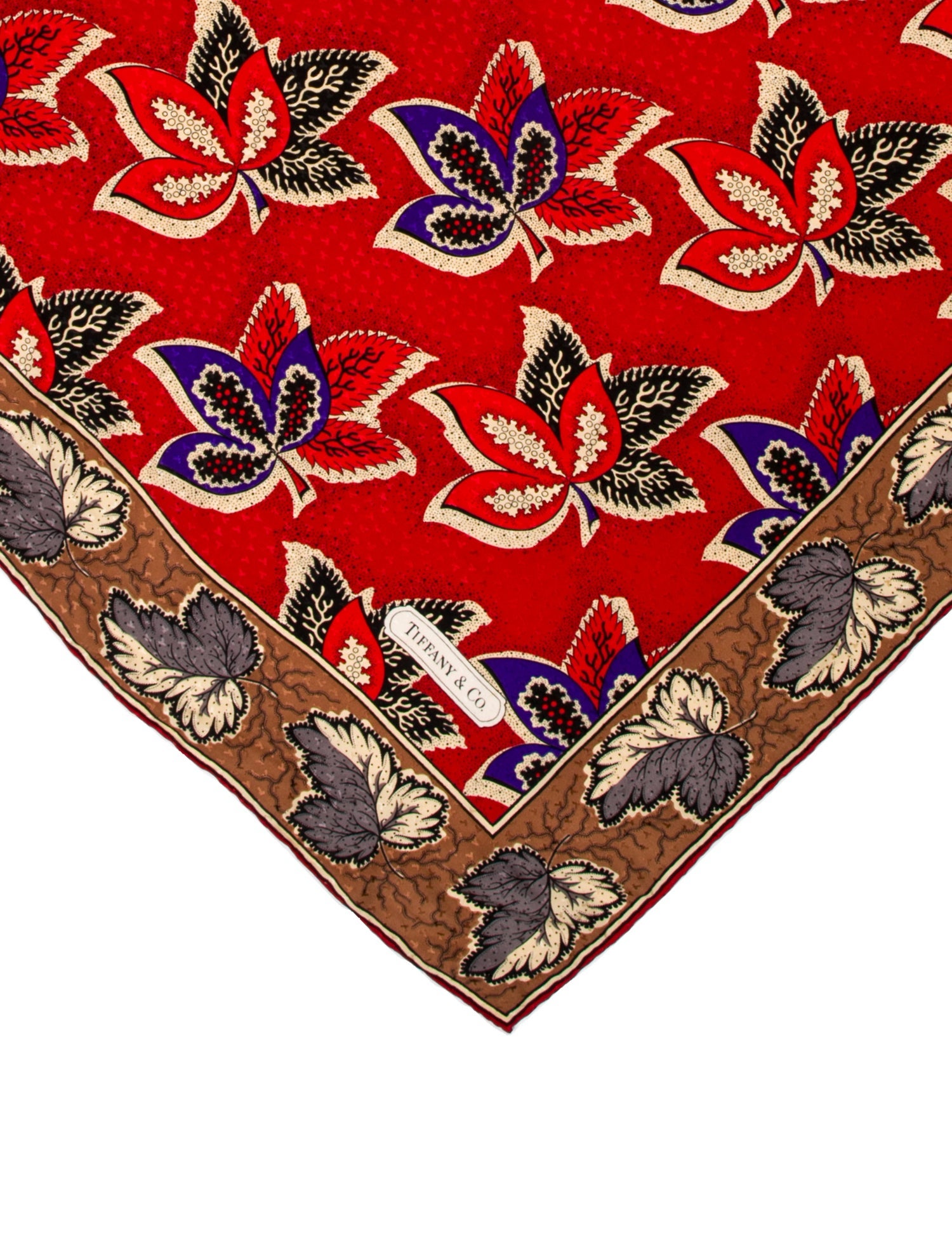 Tiffany & Co. Silk Printed Scarf