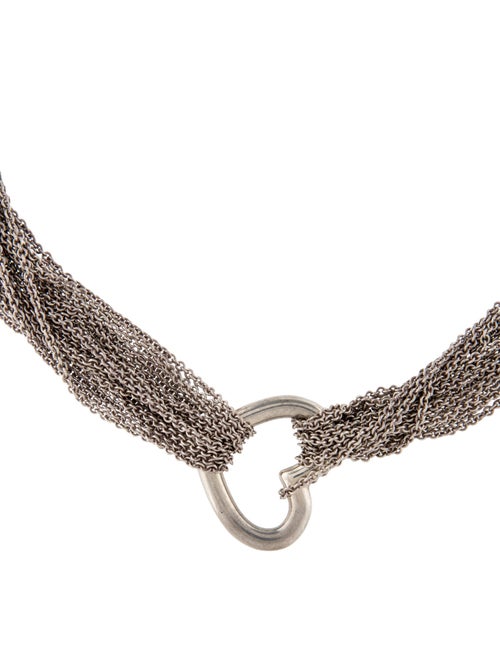 Tiffany & Co. Multistrand Heart Toggle Necklace